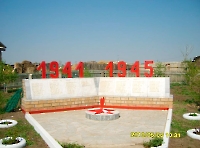 Обелиск воинам, погибшим в Великой Отечественной войне с. Новопотоцк