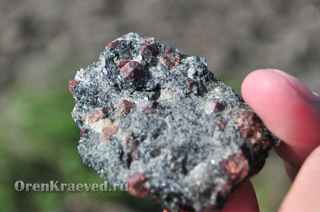 Шубинские гранатовые эклогиты. Май 2013 года