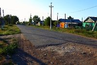 Село Сагарчин. Июль 2015 года