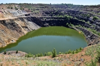 Разрез Блявинского колчеданного месторождения. Май 2013 года