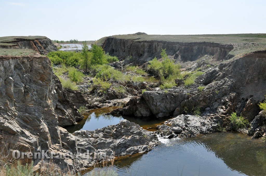 Проран-водосброс Кумакского водохранилища