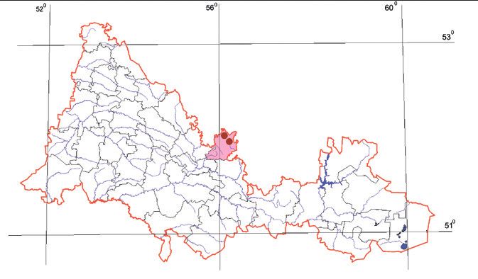 Распространение Альпийский усач – Rosalia alpina