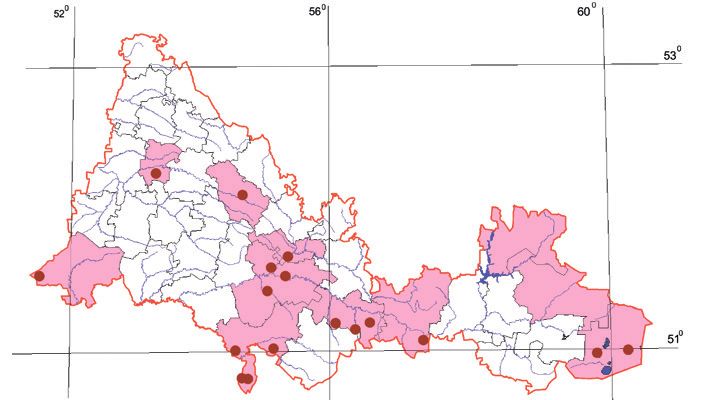 Распространение Острокрылый слоник – Euidosomus acuminatus Распространение Острокрылый слоник – Euidosomus acuminatus