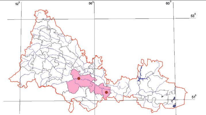 Распространение Паразитический оруссус – Orussus abietinus