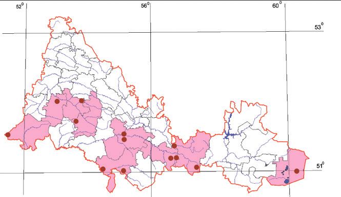 Распространение Степной шмель – Bombus fragrans
