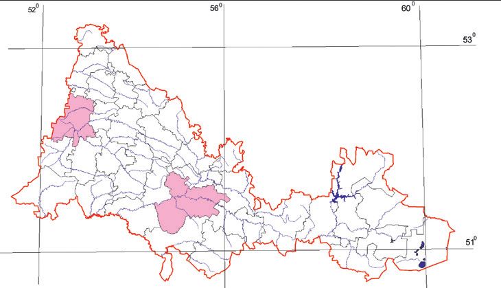 Распространение Травяная лягушка – Rana temporaria