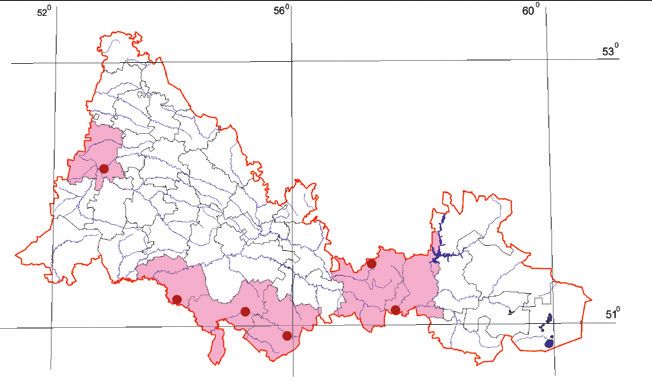 Распространение Скопа – Pandion haliaetus