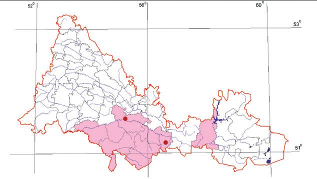Распространение Балобан – Falco cherrug