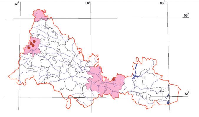 Распространение Глухарь – Tetrao urogallus
