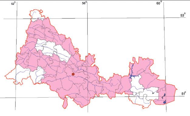 Распространение Коростель – Crex crex