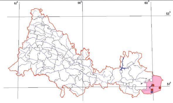 Распространение Чеграва – Hydroprogne caspia