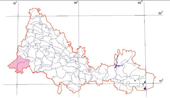 Распространение Перевязка – Vormela peregusna Распространение Перевязка – Vormela peregusna