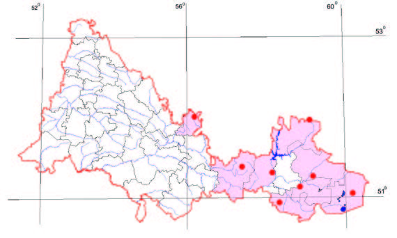 Распространение Володушка золотистая – Bupleurum aureum Fisch. ex Hoffm.