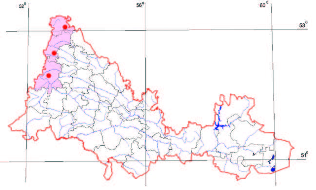 Распространение Копытень европейский – Asarum europaeum L.