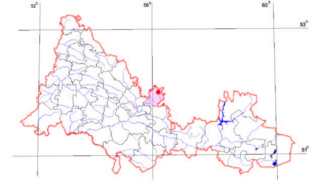 Распространение Цицербита уральская – Cicerbita uralensis (Rouy) Beauverd