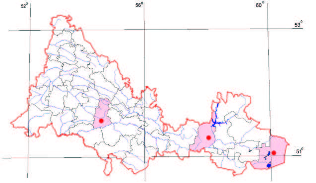 Распространение Катран татарский – Crambe tatarica Sebeok