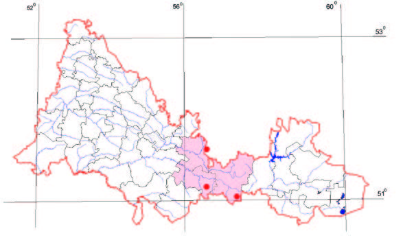 Распространение Гвоздика узколепестная – Dianhtus leptopetalus Willd.