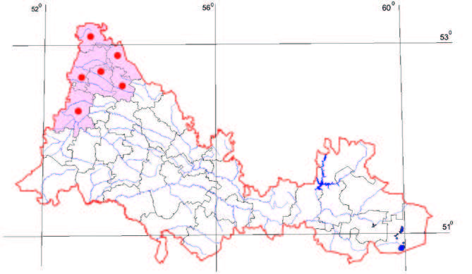 Распространение Майник двулистный – Maianthemum bifolium (L.)