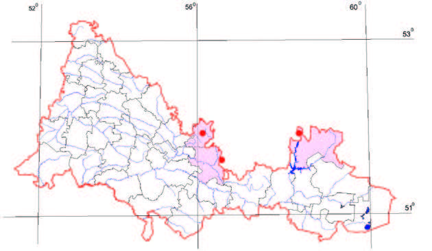 Распространение Астрагал Карелина – Astragalus karelinianus M. Pop.