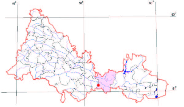 Распространение Стальник промежуточный – Ononis intermedia C.A. Mey. ex Rouy 