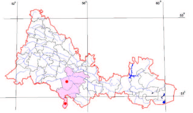 Распространение Касатик тонколистный – Iris tenuifolia Pall. Распространение Касатик тонколистный – Iris tenuifolia Pall.