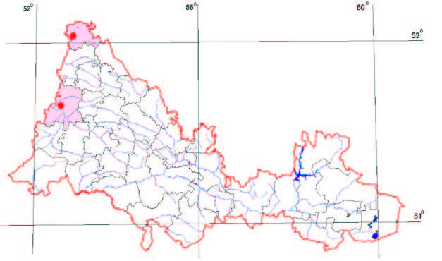 Распространение Рябчик русский – Fritillaria ruthenica Wickstr. Распространение Рябчик русский – Fritillaria ruthenica Wickstr.