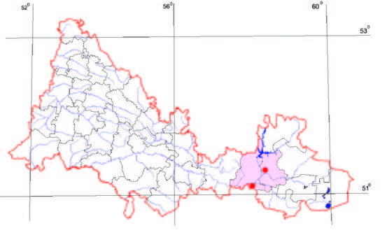 Распространение Кермек крупнокорневой – Limonium macrorhizon (Ledeb.) O. Kuntze