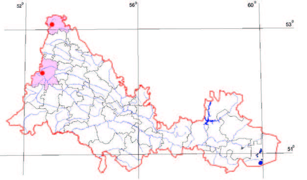Распространение Кувшинка белая – Nymphaea alba L.