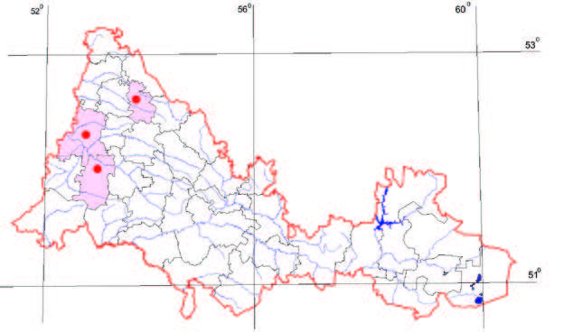 Распространение Гнездовка обыкновенная – Neottia nidus-avis (L.) Rich.