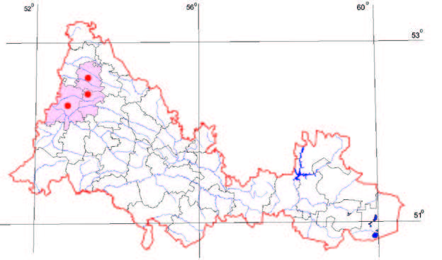 Распространение Кокушник комарниковый (рогатый) – Gymnadenia conopsea (L.) R. Br.