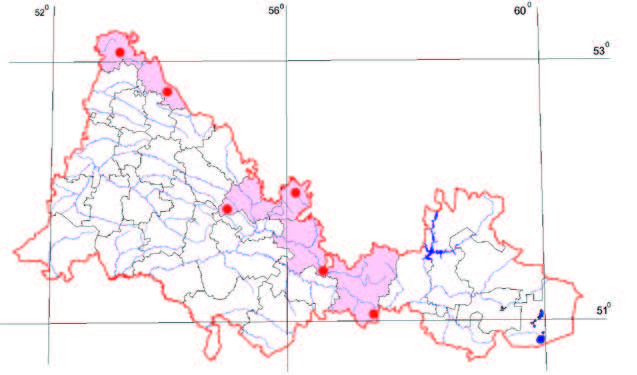 Распространение Ковыль перистый, Иоанна – Stipa pennata L.