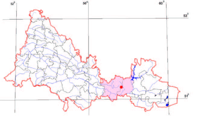 Распространение Ковыль восточный – Stipa orientalis Trin.