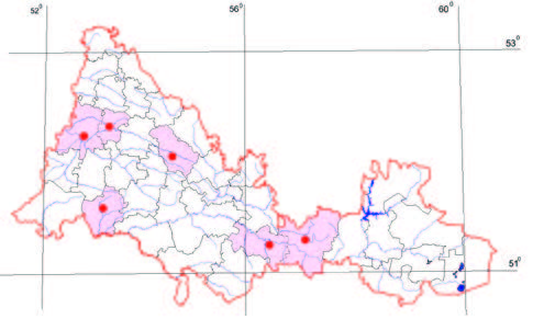 Распространение Лютик языколистный – Ranunculus lingua L.