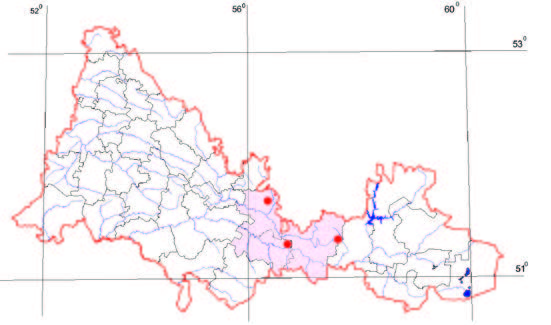 Распространение Можжевельник казацкий – Juniperus sabina L.