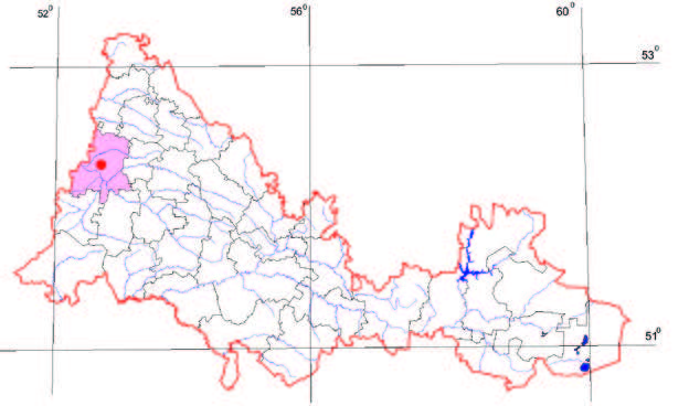 Распространение Дифазиаструм сплюснутый – Diphasiastrum complanatum (L.) Holub.