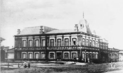 Сгоревший в 1931 году бузулукский театр