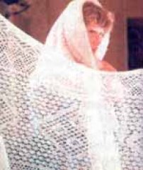 Оренбургский пуховый платок