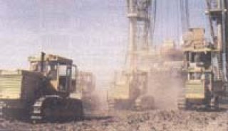 Транспортировка буровой в район нефтедобычи