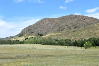 Обрыв под Шайтан-горой