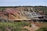 Разрез Блявинского колчеданного месторождения. Май 2013 года