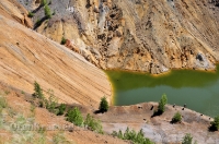 Разрез Блявинского колчеданного месторождения. Май 2013 года