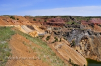 Разрез Блявинского колчеданного месторождения. Май 2013 года