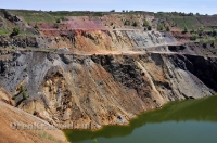 Разрез Блявинского колчеданного месторождения. Май 2013 года