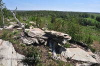 Карагайский бор и ущелье на реке Губерле