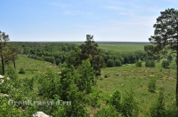 Карагайский бор и ущелье на реке Губерле