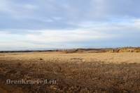 Обрыв Семицветка. Ноябрь 2012 года