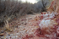 Обрыв Семицветка. Ноябрь 2012 года