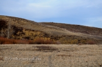 Обрыв Семицветка. Ноябрь 2012 года