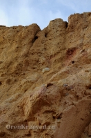 Обрыв Семицветка. Ноябрь 2012 года