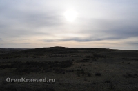 Окрестности горы Змеиной у посёлка Энбекши. Ноябрь 2012 года